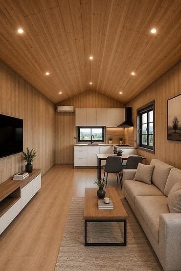 20 ci sahede evler: 🏡 AZƏRBAYCANDA İLK DƏFƏ – DREAM TINY HOUSE 🇦🇿 4 FƏSİLLİ MOBİL EVLƏR — 3