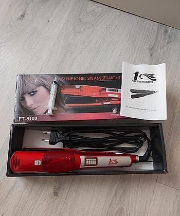 istilik: Məhsul: Shine Ionic Steam Straightener FT-8100 saç düzləndirici — 1