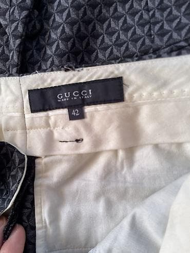 paltar kişi: Gucci iki hissəli kostyum dəsti - Brend: Gucci (Made in Italy) - — 2