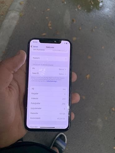 IPhone X, 64 GB, Qara lalafo.az -da IPhone X, 64 GB, Qara