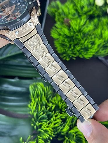 bil: Yeni, Qol saatı, Hublot, rəng - Gümüşü — 8