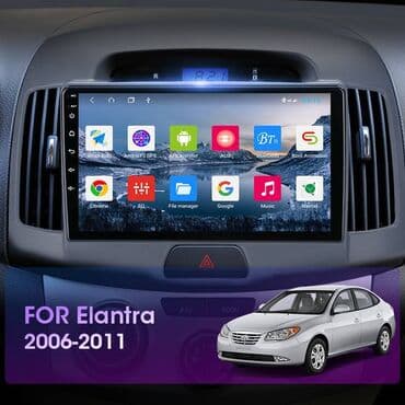 avto manitor: Hyundai elantra 06-11 android monitor 🚙🚒 ünvana və bölgələrə ödənişli — 1