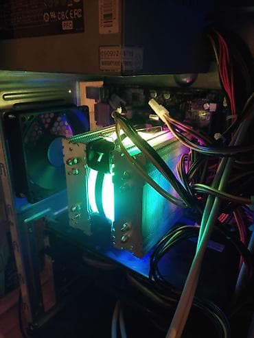 nvidia geforce gtx 1060 3gb: Süper vəziyətdə 3pin tower cpu cooler RGB ışıqlı yaxşı termopasda ile — 2