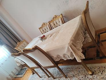 stull: İşlənmiş, Komod, Masa və oturacaqlar, Servant — 4