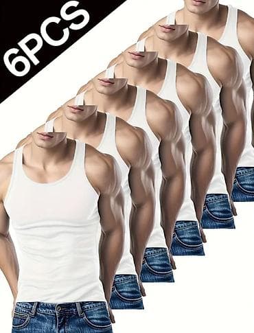 Yenidir 6 eded Ağ rengde Kişi maykalar satilir tecili 31.60 azn‼️‼️🤌🏻