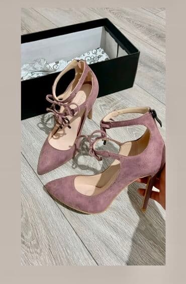 Tərliklər: Tuflilər, Ölçü: 36, rəng - Qara, İşlənmiş — 6