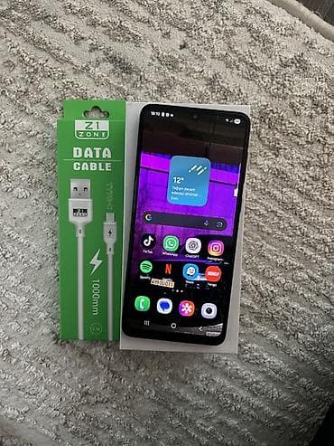 telfon soyuducu: Samsung Galaxy A33 5G, 128 GB, rəng - Qara, Barmaq izi, Face ID — 3