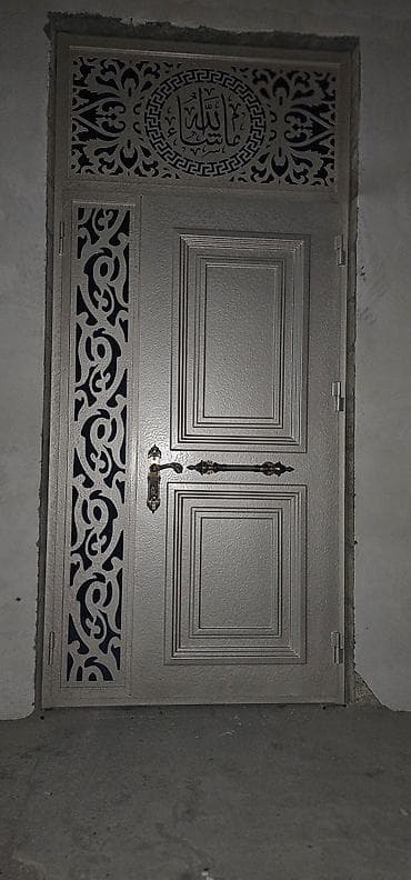 MDF naqışlı dekorativ interyer həlləri – qapı və tavan panelləri - — 1