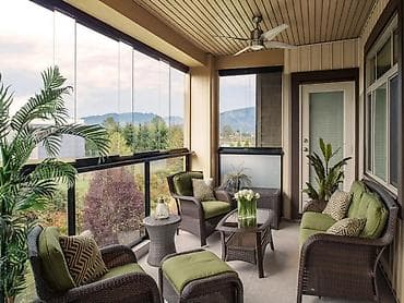 balkon üçün: Balkonunuzu dörd fəsil istirahət zonasına çevirin! Yüksək keyfiyyətli — 1