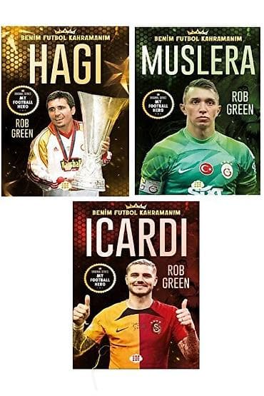 Komikslər, manqa: Kitabçası əskik olanlar buradadır? 🤔 Hagi, Muslera və İcardi cildləri — 1