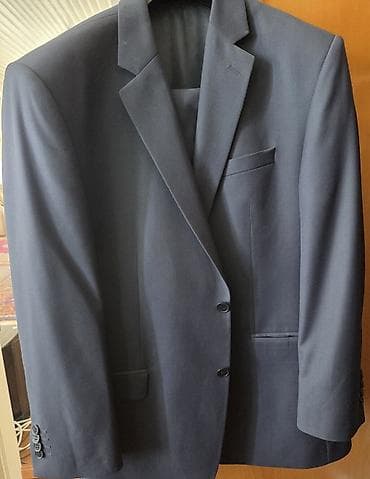 Kostyum, Demisezon, rəng - Göy