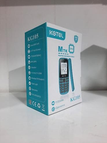 duymeli: Kgtel K105 🔹️Dual SIM Card💾 🔹️Mp3, Mp4🎼🎞 🔹️Camera 📷 🔹️Wireless Fm — 1