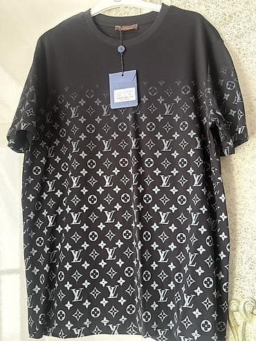 hind geyimi: Futbolka, Louis Vuitton, 2XL, rəng - Qara — 4