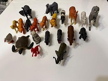 Uşaq oyuncaqları dəsti – heyvan fiqurları və qəhrəmanlar Məhsulun