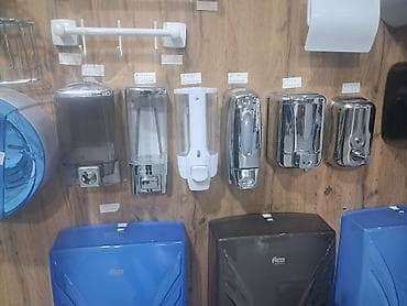 Məhsul: Divara quraşdırılan maye sabun və dezinfektant dispenserləri