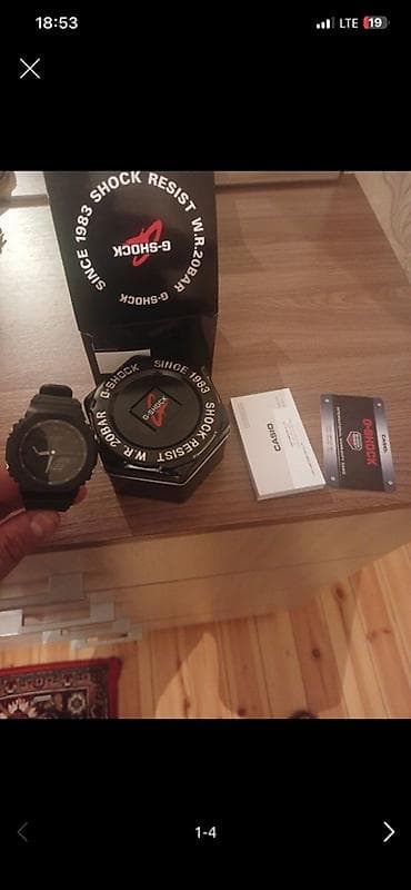 Аксессуары: Наручные часы, G-Shock, цвет - Черный — 4