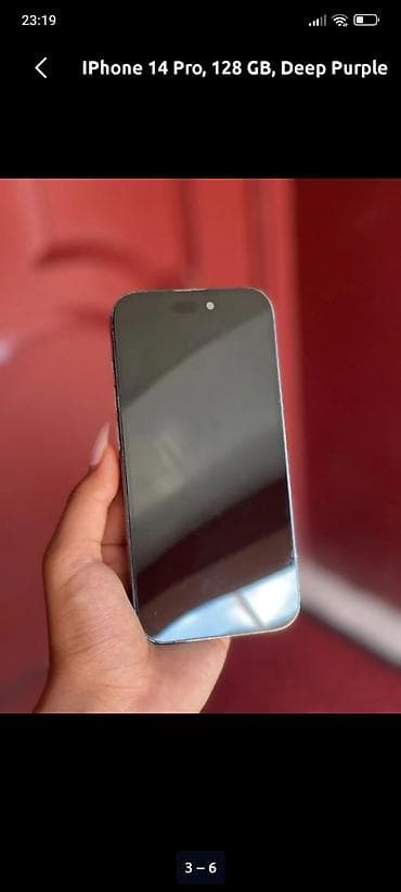 iphone mini 14: IPhone 14 Pro, 128 GB, Deep Purple — 3