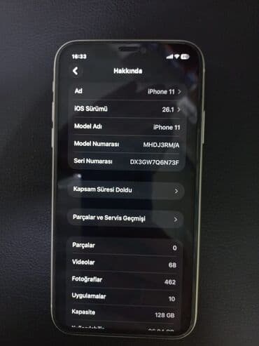 dubaydan iphone sifarisi: IPhone 11, 128 GB, Ağ, Face ID — 3