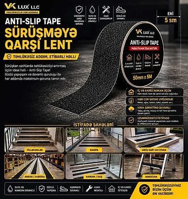 İzolyasiya lenti Anti-Slip Şəhər: Bakı Məhsul kateqoriyası: Yol lalafo.az -da İzolyasiya lenti Anti-Slip Şəhər: Bakı Məhsul kateqoriyası: Yol