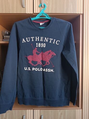 türkiyənin kişi cemperləri: Sviter, U.S. Polo Assn, L, rəng - Göy — 3