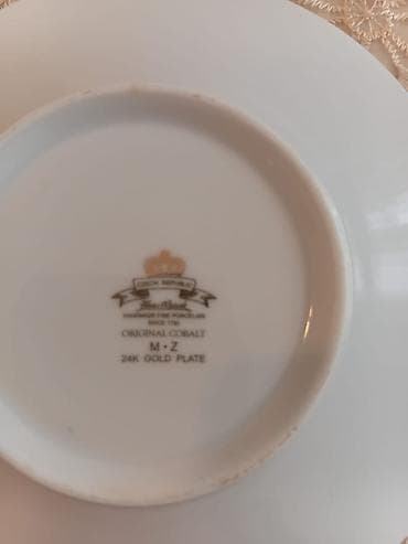 qaqa profil sekilleri: Boşqablar, 1 əd, rəng - Qara, Farfor, Çexiya — 5