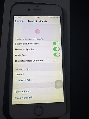 iphone 5 qiyməti: IPhone 6, Qızılı, Barmaq izi — 4