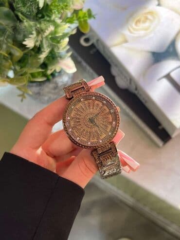 qadın qol saatları: Yeni, Qol saatı, rəng - Qəhvəyi — 2