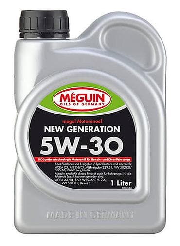 yağ aparatı: 1 l, 5w30 — 1