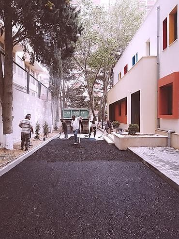 sokuntu tikinti materiallari: Asfalt islerini goruruk qiymet asfaltin qalinligina gore birde — 3