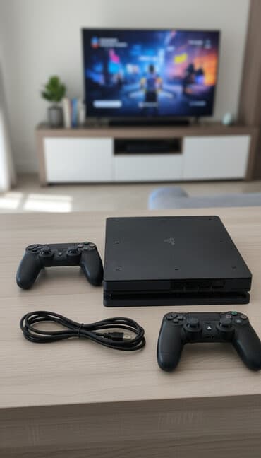 PlayStation 4 Slim oyun konsolu içinde 7 oyun var üstende 1 eded lalafo.az -da PlayStation 4 Slim oyun konsolu içinde 7 oyun var üstende 1 eded