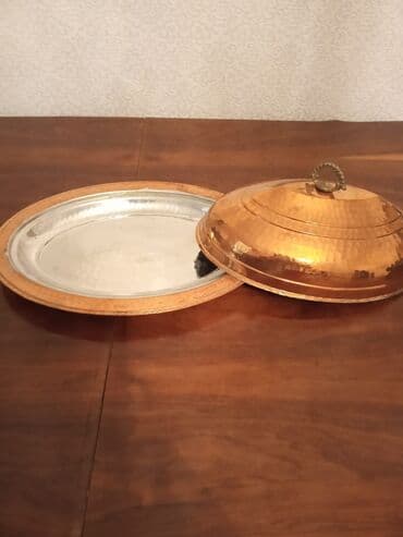брендовая посуда: KARACA” ( поднос посуда) своя цена 150 манат
Новая — 2
