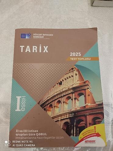 Tarix toplu 1 ci hissə 2025 — 1