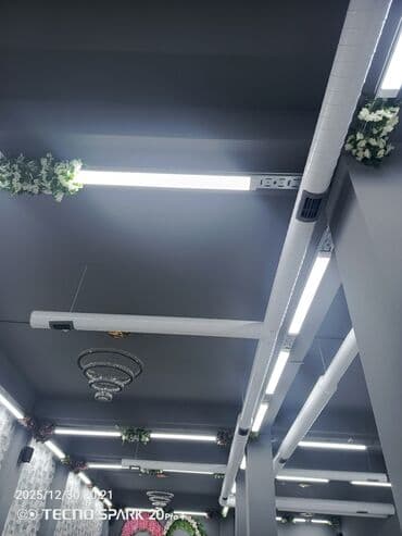 Havalandırma sistemləri hava vurma və sorma xətlərinin yüksək