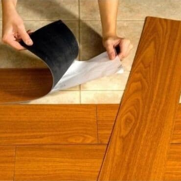 çornı pol: PVC materialı olan arxasi özü yapişqanlı dekor yer örtüklərinin — 2