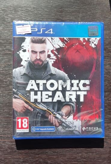 en ucuz ps: Ps4 üçün atomic heart oyun diski. Tam yeni, original bağlamadadır. Ps5 — 1