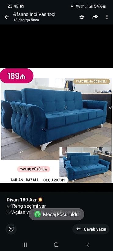 kreditle kunc divanlar: Divan, Parça, Bazalı, Açılan, Kitab — 2