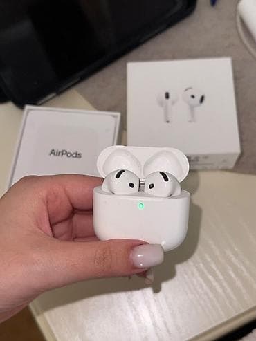 apple magsafe: Apple AirPods (kablzsiz qulaqcıqlar) – orijinal qutu və sənədlərlə — 1