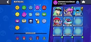tarsofka boya: Brawl Stars hesabı – yüksək inkişaf etmiş profil - Kupa: 74,925 (ən — 3