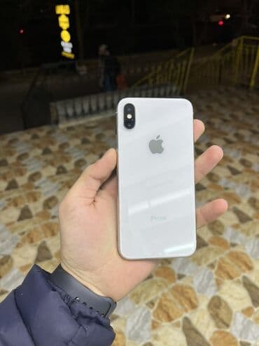 Apple iPhone: IPhone X, Gümüşü, Face ID — 1