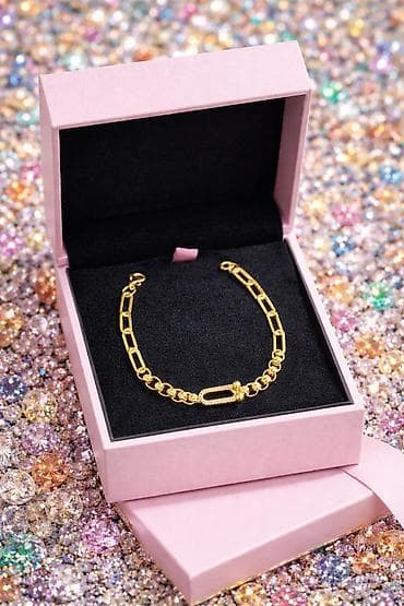 zergerlik: Bilərzik, Tiffany, Sarı qızıl, 585 Əyar, 2 g, Ünvandan götürmə — 3