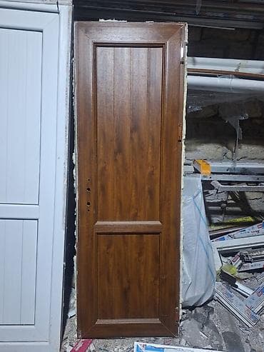 profil ucun şekiller: İşlənmiş Plastik qapı Çərçivə ilə, Zəmanətli, Ödənişli quraşdırma, Ünvandan götürmə — 6