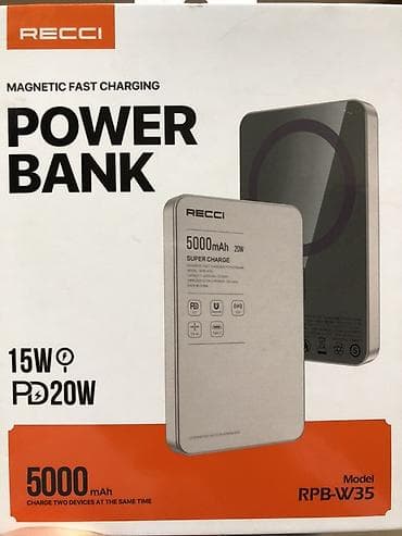 magsafe powerbank: Powerbank 5000 mAh, Yeni — 1