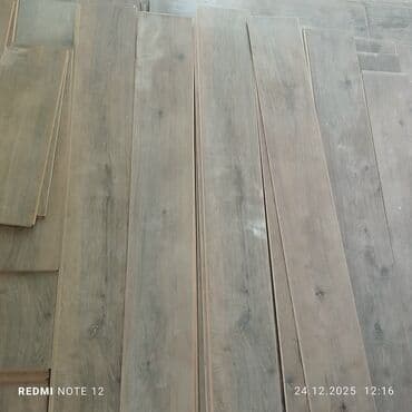 Dekorativ divar panelləri: Laminat 200 kv yaxin var. Hec bir problemi yoxdur. Hazir sökulub — 4