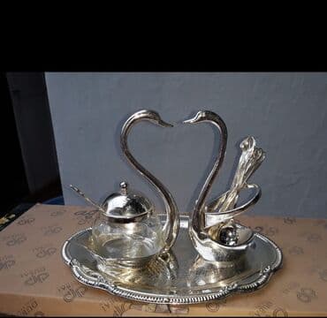 ən ucuz qablar instagram: Tort və şiriniyyat qabı, rəng - Göy, Farfor — 8