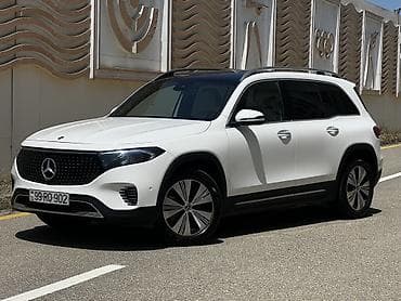 qara disk: BARTER OZUNEN UCUZ AVTOMOBİLLE Mercedes-Benz EQB 300 4MATIC elektrik — 2