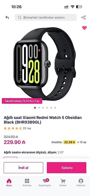 Zərgərlik əşyaları: Smart saat, Xiaomi, Аnti-lost, rəng - Qara — 4