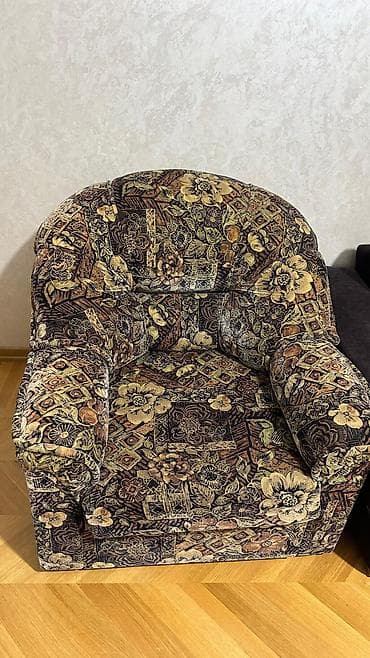 prokat stol stul: Divan+2 ed kreslo ela veziyetde mohkem keyfiyetli maldir Unv — 2