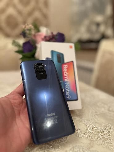 Redmi Note 9, 64 GB, rəng - Boz, Sensor, Barmaq izi, Simsiz şarj — 1