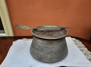 ziynət əşyaları: 1956 ci ilin mis qazanı, mis kəpkiri və mis qapağı — 1