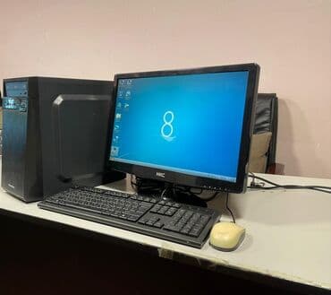 masa üsdü komputer: Masaüstü kompüter dəsti Tərkib: - Sistem bloku: TrendSonic qara — 4